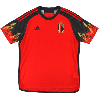 2022-23 Belgia Adidas Home Shirt *Seperti Baru* XL