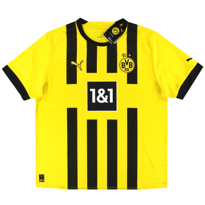 Maillot domicile Dortmund Puma 2022-23 * avec étiquettes * XXL