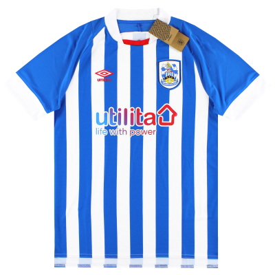 Huddersfield Umbro thuisshirt 2022-23 *met kaartjes* M