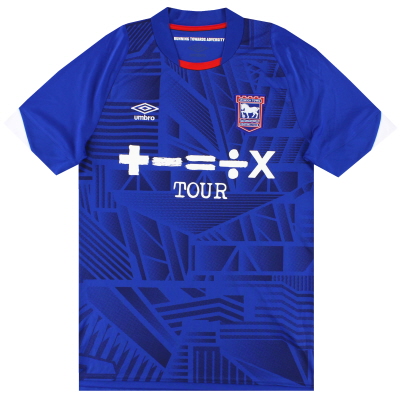 2022-23 Домашняя рубашка Ipswich Umbro XL