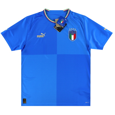 Puma thuisshirt 2022-23 Italië *met kaartjes*