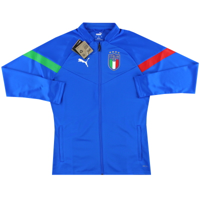 Jaket Pelatihan Pemain Puma Italia 2022-23 * dengan tag *