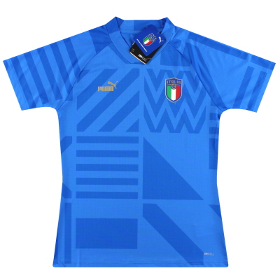 Camiseta prepartido para mujer Puma Italia 2022-23 *con etiquetas* S