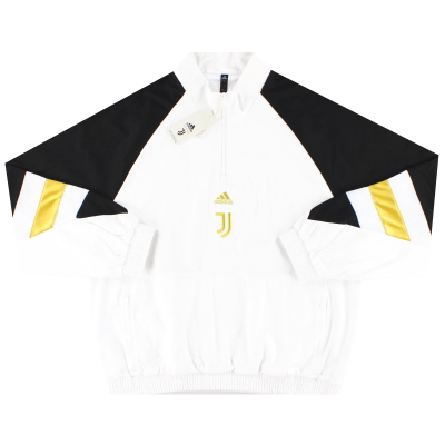 2022-23 Juventus Camiseta adidas Icon con cremallera de 1/4 * con etiquetas * M