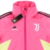 2022-23 Juventus adidas SAMPLE Rain Jacket *w/tags* M