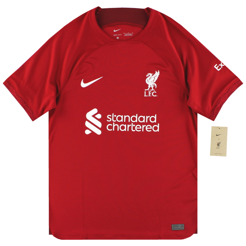 Maillot domicile Liverpool Nike 2022-23 * avec étiquettes * M