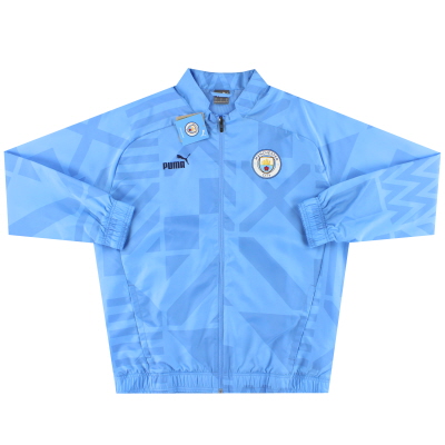 Veste d'avant-match Manchester City Puma 2022-23 *avec étiquettes* BNIB