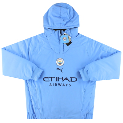 2022-23 Manchester City Puma Двусторонняя стеганая куртка на молнии 1/4 Puma *BNIB*
