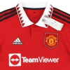 2022-23 Manchester United adidas thuisshirt *met kaartjes* L