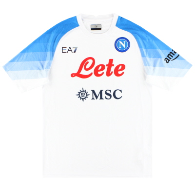 2022-23 Napoli EA7 Away Shirt *As New* L