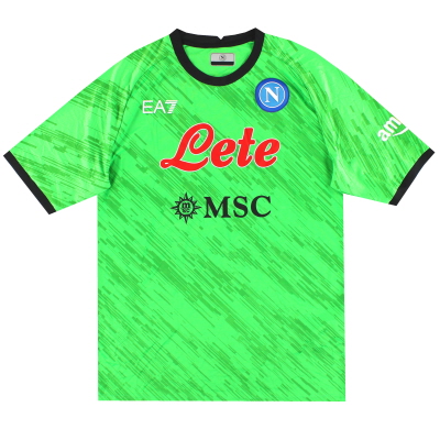 2022-23 Napoli EA7 Keepersshirt *Als nieuw* S