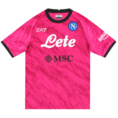 2022-23 Napoli EA7 Goalkeeper Shirt *As New* 