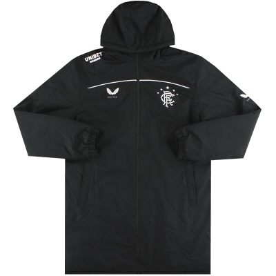 Manteau de banc rembourré Castore des Rangers 2022-23 *Comme neuf* XXL