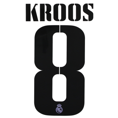 Set nomi casa Real Madrid Kroos #2022 CL 23-8 *BNIB*