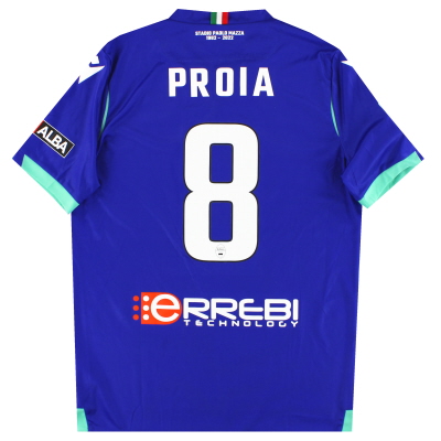 2022-23 SPAL Macron Player Issue Troisième maillot Proia # 8 * Comme neuf * L