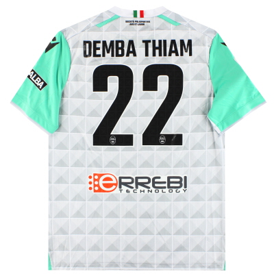 2022-23 SPAL Macron Player Issue Away Shirt Demba Thiam # 22 * ​​Comme neuf * XXL