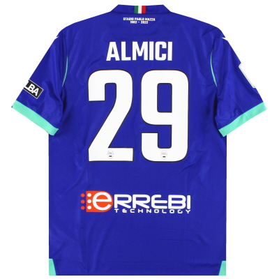 2022-23 SPAL Macron Player Issue Third Shirt Almici # 29 * Comme neuf * M