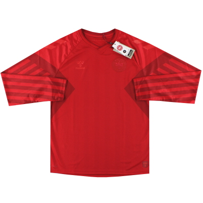 Camiseta de local Hummel de Dinamarca 2022, talla L/S *BNIB*