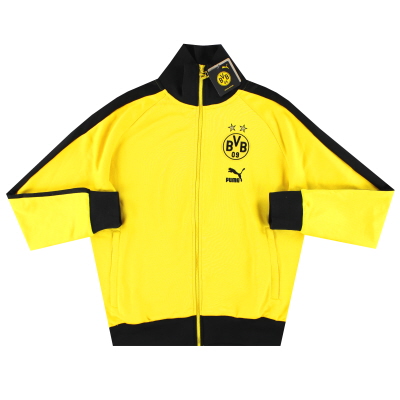 Jaket Track Borussia Dortmund Puma FtblHeritage T2023 24-7 *dengan tag*