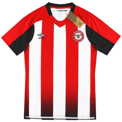 2023-25 ​​Brentford Umbro Heimtrikot *mit Etiketten*