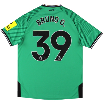 Maglia Newcastle Castore Away 2023-24 Bruno G. #39 *con etichette*