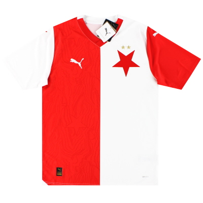 Camiseta de local Puma del Slavia Praga 2023-24 *BNIB* M