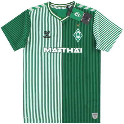 Camiseta de local Hummel del Werder Bremen 2023-24 *BNIB* L.Boys
