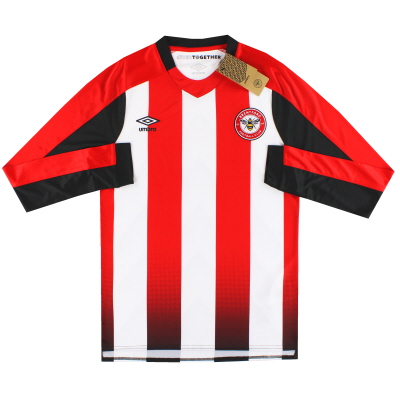 2023-25 Brentford Umbro Home Shirt L/S *w/tags* S 