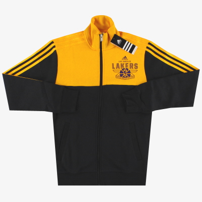 adidas LA Lakers NBA Reisejacke mit durchgehendem Reißverschluss *w/tags* S