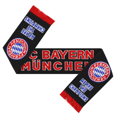 Bayern München 'We are the Champions'-sjaal