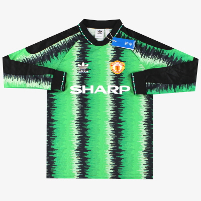 Camiseta de portero Icon adidas Originals 1990 del Manchester United *con etiquetas* M