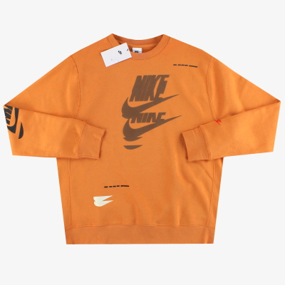 Nike Multi Futura Logo Fleece Sweatshirt *dengan tag* L