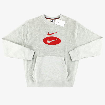 Nike Sportswear Swoosh League French Terry sudadera gris *con etiquetas* M