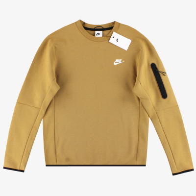Nike Tech Fleece Crew Sweatshirt - Elemental Gold *w/tags* M 