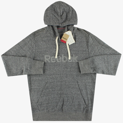 Reebok Extra Soft Mens EL Logo Grey Hoodie *BNIB*