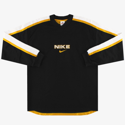 90's Nike Spellout Sweatshirt L